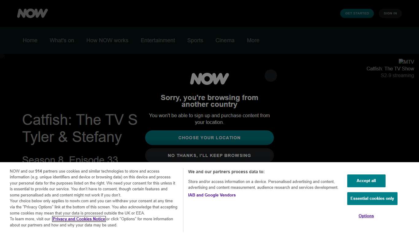 Watch Catfish: The TV Show Season 8, Episode 33: Tyler & Stefany NOW